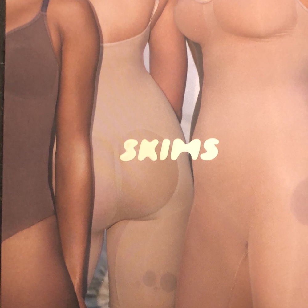 Skims low back thing bodysuit, Clay, L/XL
